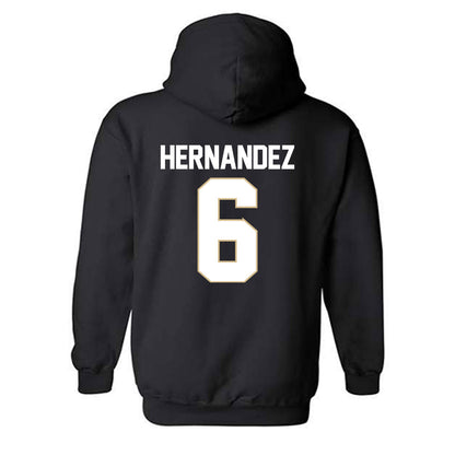 PFW - NCAA Men's Soccer : Jonathan Hernandez - Classic Shersey Hooded Sweatshirt-1