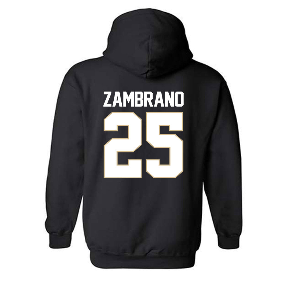 PFW - NCAA Men's Soccer : Julian Zambrano - Classic Shersey Hooded Sweatshirt-1