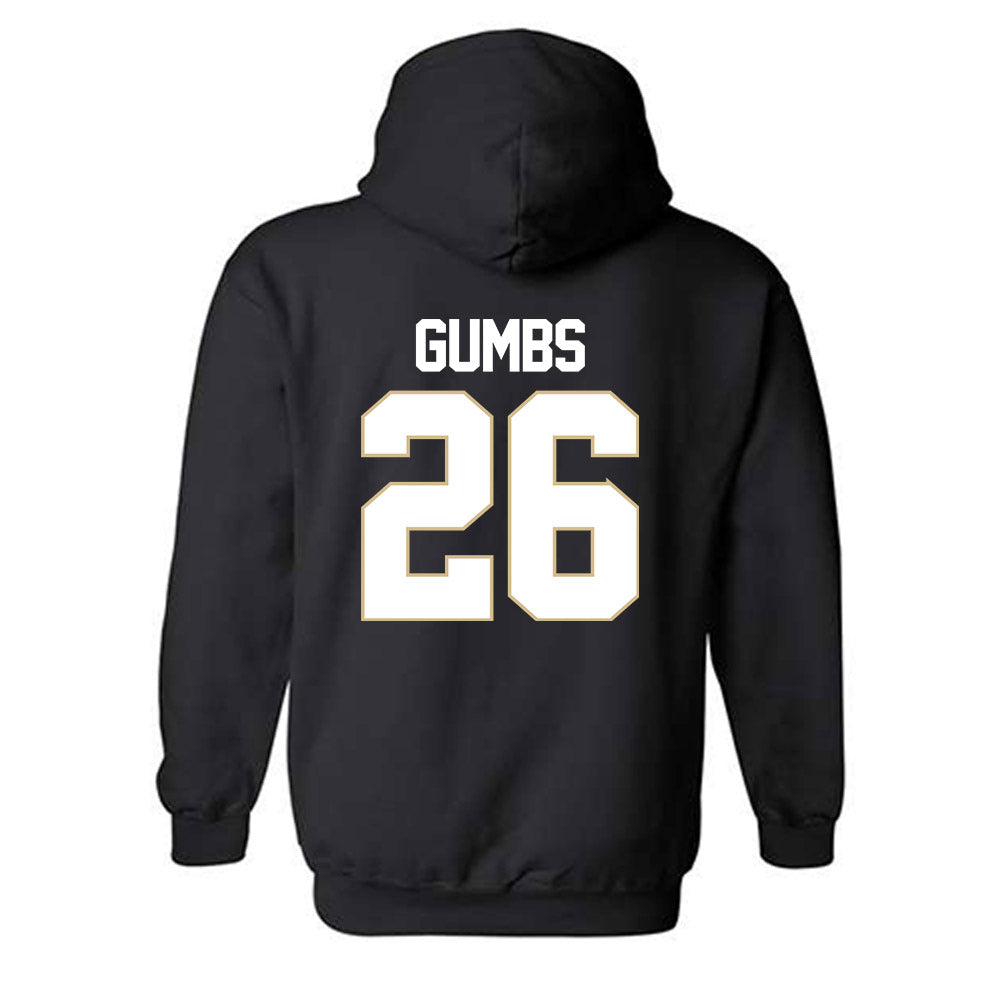 PFW - NCAA Men's Soccer : Tegan Gumbs - Classic Shersey Hooded Sweatshirt-1