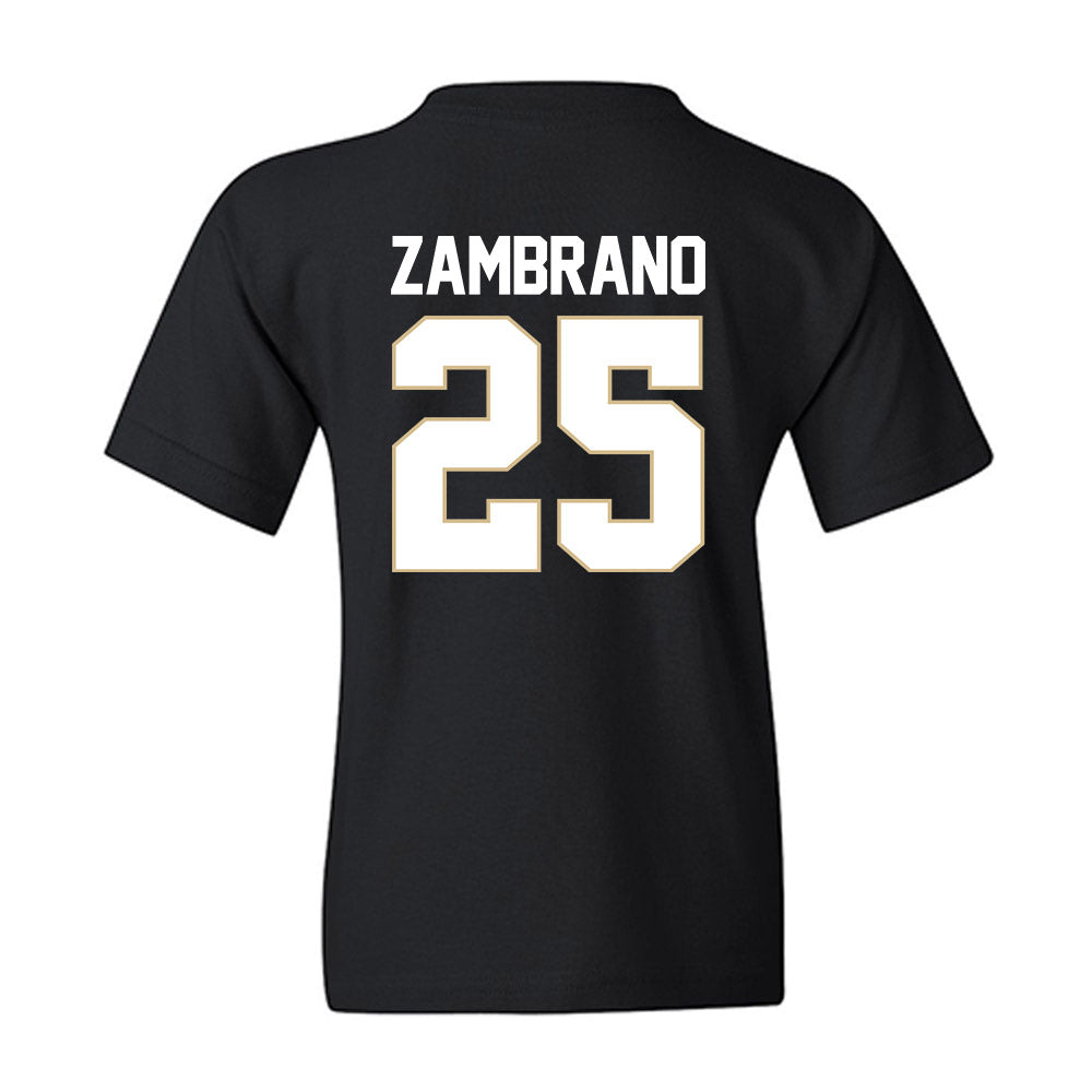 PFW - NCAA Men's Soccer : Julian Zambrano - Classic Shersey Youth T-Shirt-1