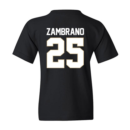 PFW - NCAA Men's Soccer : Julian Zambrano - Classic Shersey Youth T-Shirt-1