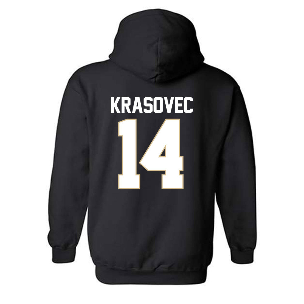 PFW - NCAA Women's Basketball : Lili Krasovec - Classic Shersey Hooded Sweatshirt-1