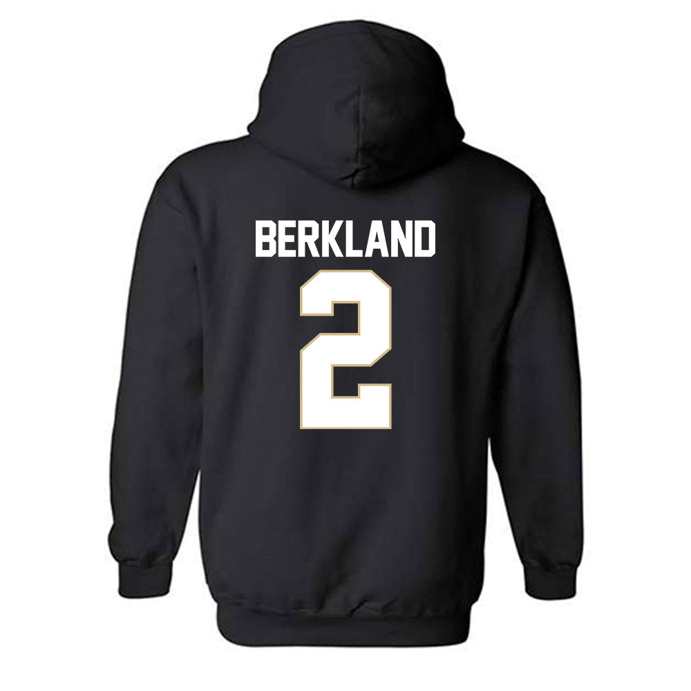 PFW - NCAA Women's Volleyball : Meg Berkland - Classic Shersey Hooded Sweatshirt-1