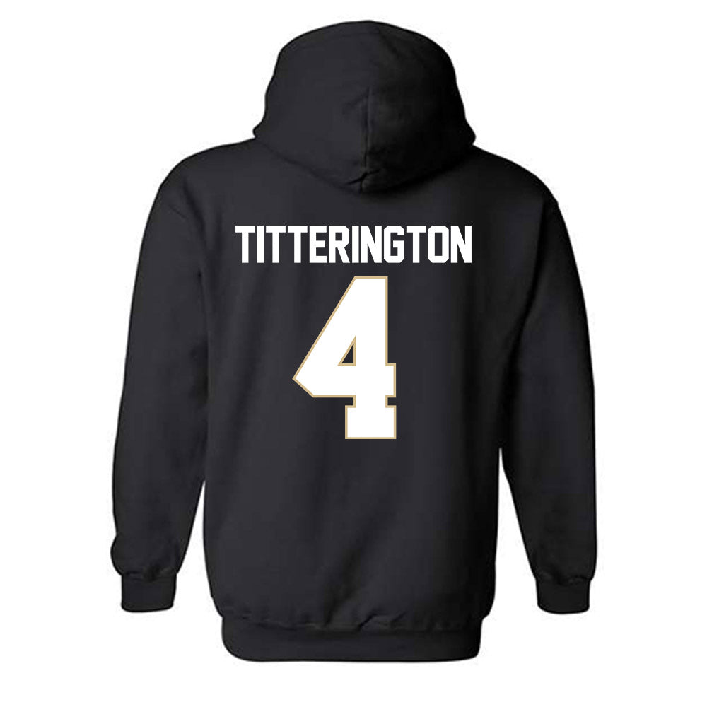 PFW - NCAA Men's Soccer : Max Titterington - Classic Shersey Hooded Sweatshirt-1