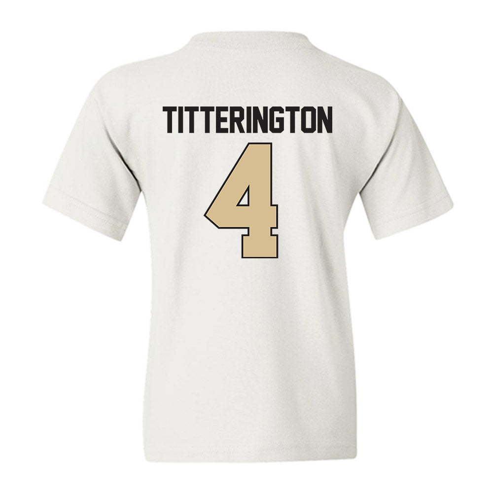 PFW - NCAA Men's Soccer : Max Titterington - Classic Shersey Youth T-Shirt-1