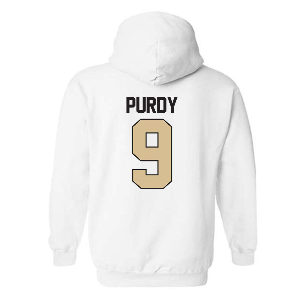 PFW - NCAA Women's Soccer : Alexis Purdy - Classic Shersey Hooded Sweatshirt-1