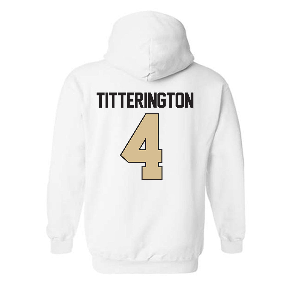 PFW - NCAA Men's Soccer : Max Titterington - Classic Shersey Hooded Sweatshirt-1