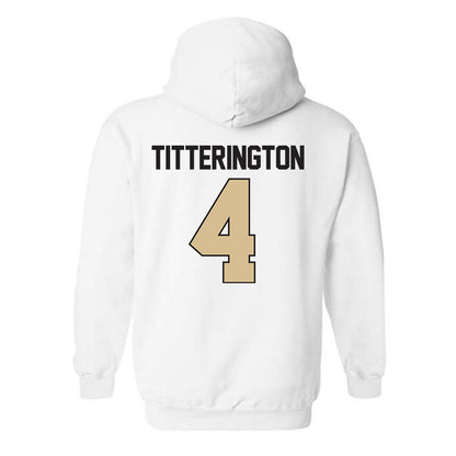 PFW - NCAA Men's Soccer : Max Titterington - Classic Shersey Hooded Sweatshirt-1