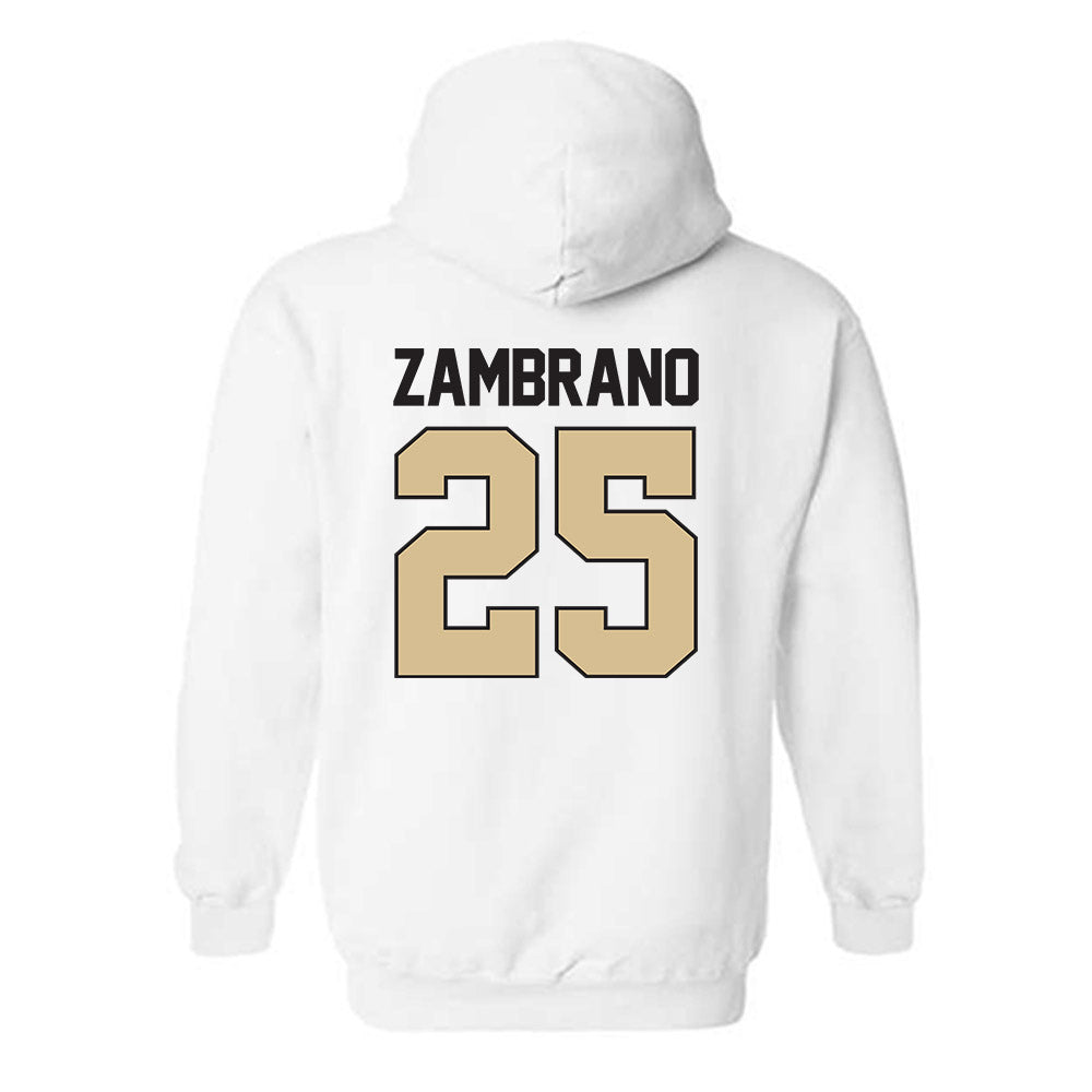 PFW - NCAA Men's Soccer : Julian Zambrano - Classic Shersey Hooded Sweatshirt-1