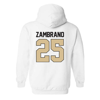 PFW - NCAA Men's Soccer : Julian Zambrano - Classic Shersey Hooded Sweatshirt-1