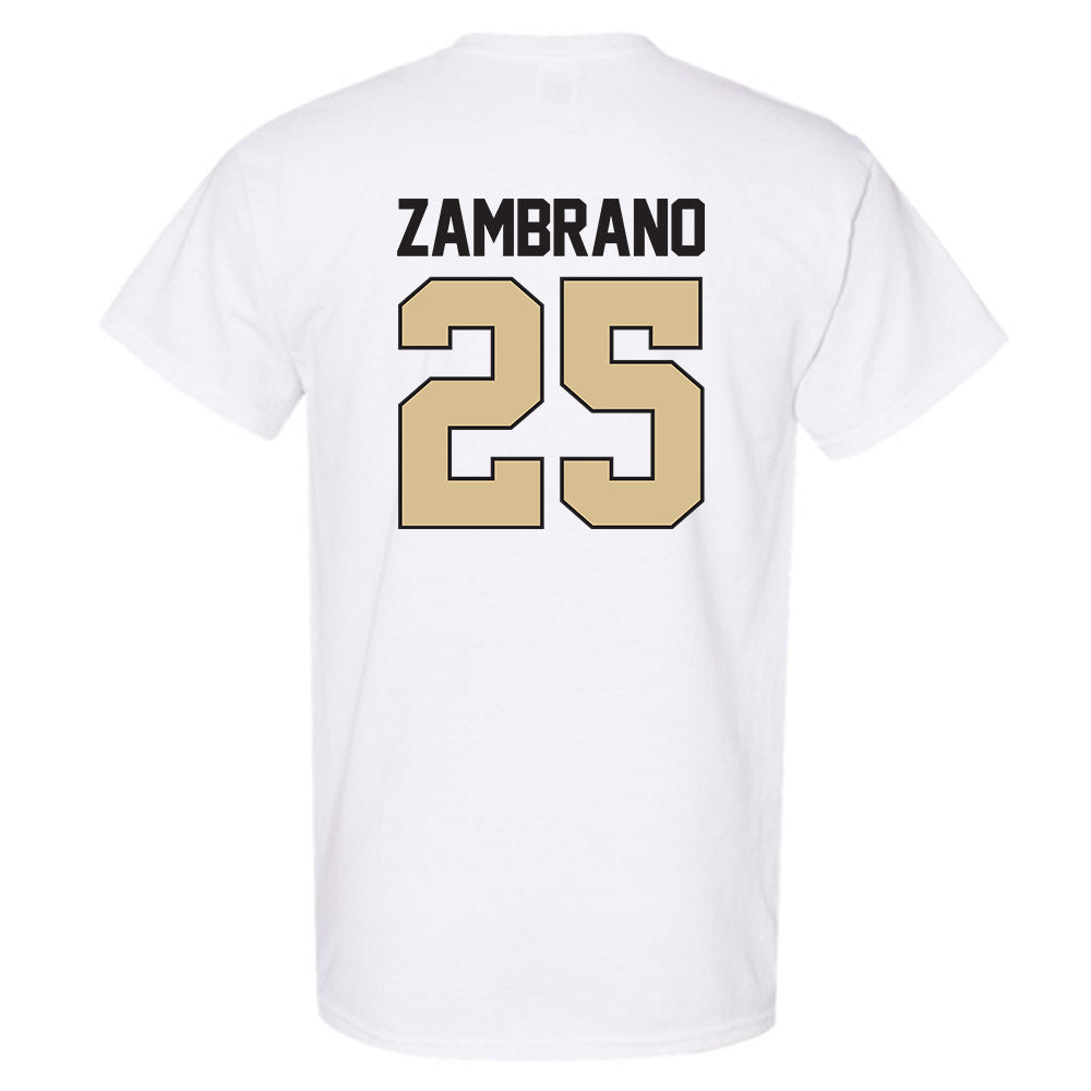 PFW - NCAA Men's Soccer : Julian Zambrano - Classic Shersey T-Shirt-1