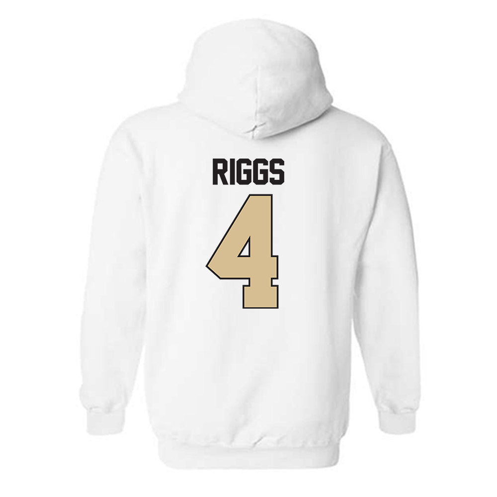 PFW - NCAA Women's Basketball : Ella Riggs - Classic Shersey Hooded Sweatshirt-1