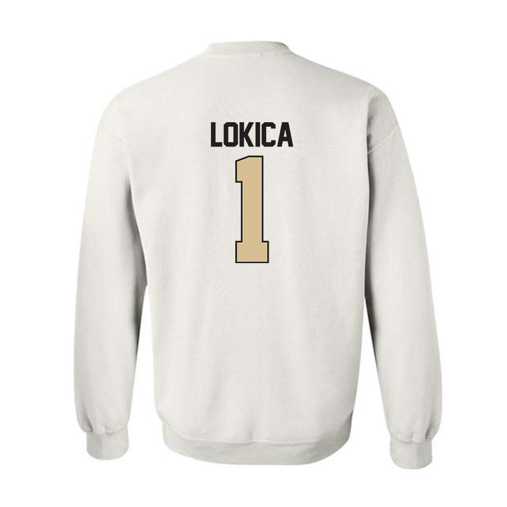 PFW - NCAA Women's Basketball : Nika Lokica - Classic Shersey Crewneck Sweatshirt-1
