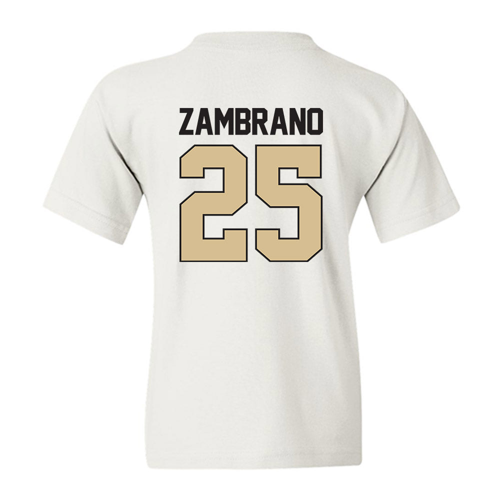 PFW - NCAA Men's Soccer : Julian Zambrano - Classic Shersey Youth T-Shirt-1
