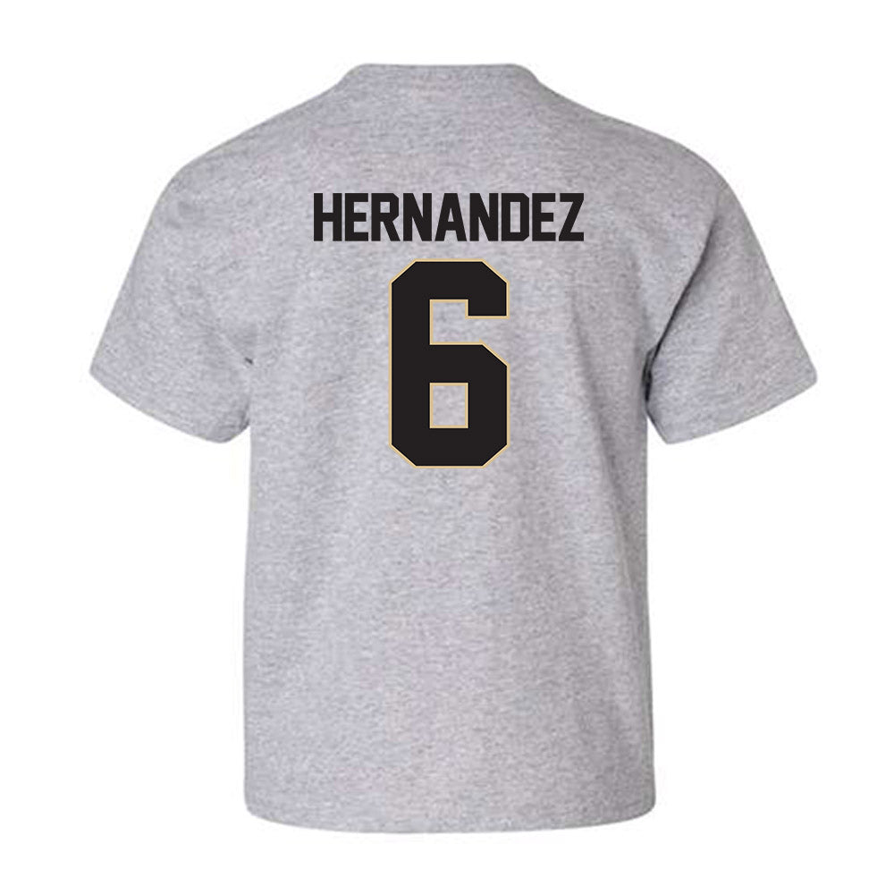 PFW - NCAA Men's Soccer : Jonathan Hernandez - Classic Shersey Youth T-Shirt-1