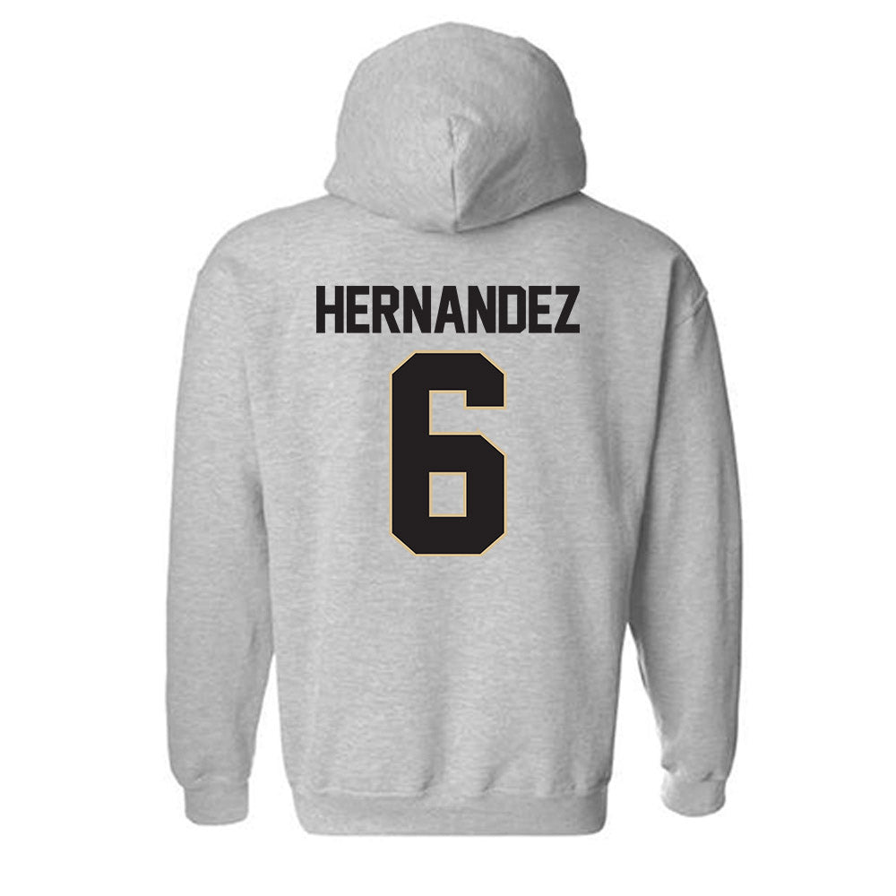 PFW - NCAA Men's Soccer : Jonathan Hernandez - Classic Shersey Hooded Sweatshirt-1