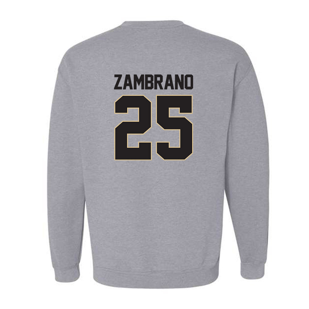 PFW - NCAA Men's Soccer : Julian Zambrano - Classic Shersey Crewneck Sweatshirt-1