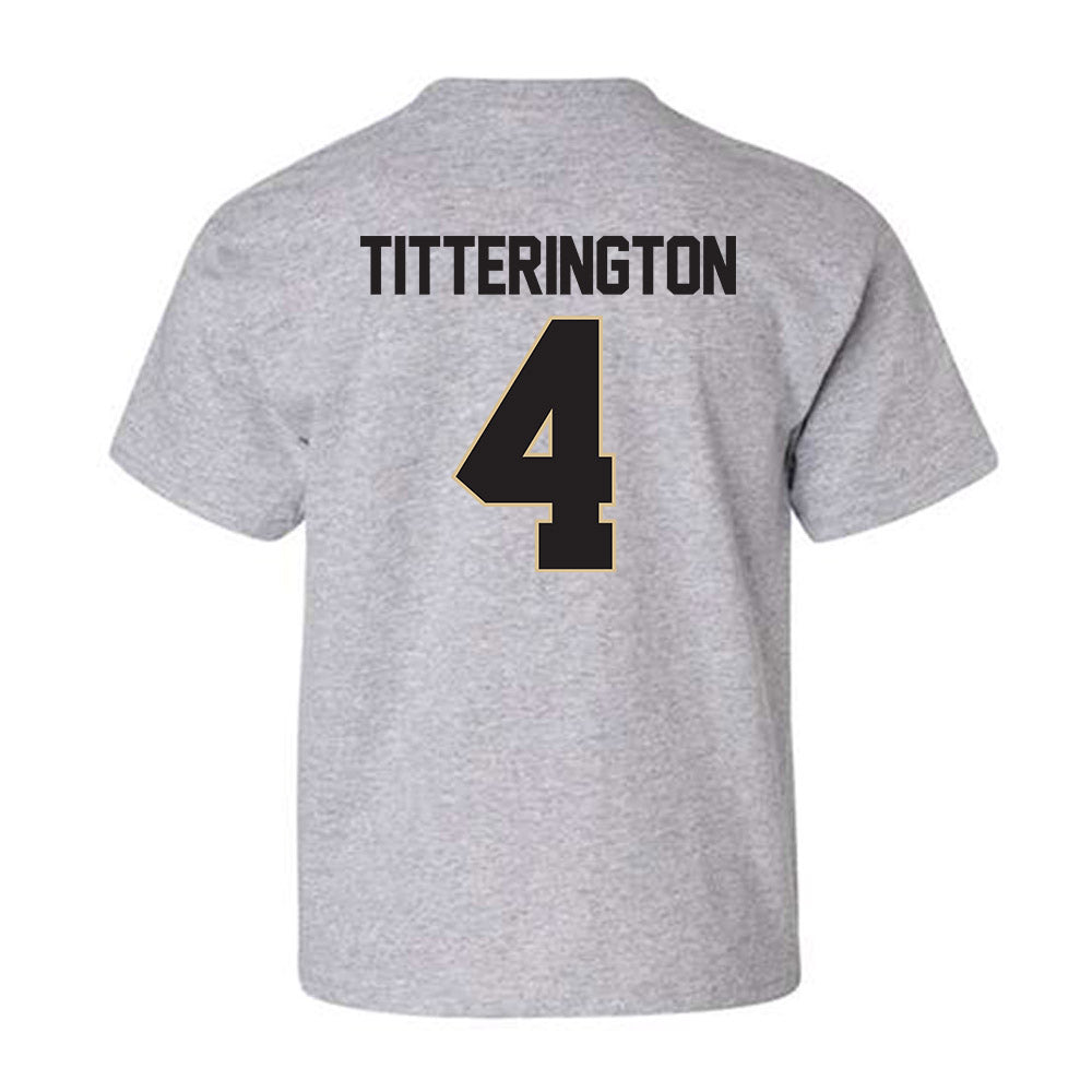 PFW - NCAA Men's Soccer : Max Titterington - Classic Shersey Youth T-Shirt-1