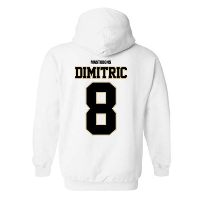 PFW - NCAA Women's Volleyball : Miona Dimitric - Classic Shersey Hooded Sweatshirt-1