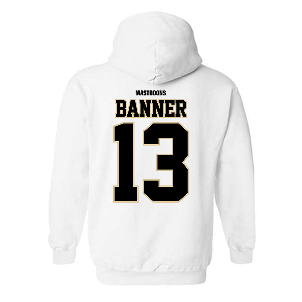 PFW - NCAA Men's Volleyball : Owen Banner - Classic Shersey Hooded Sweatshirt-1