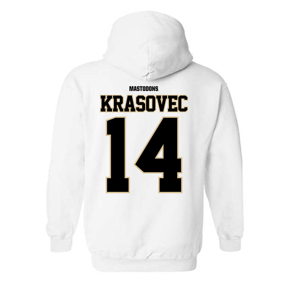 PFW - NCAA Women's Basketball : Lili Krasovec - Classic Shersey Hooded Sweatshirt-1