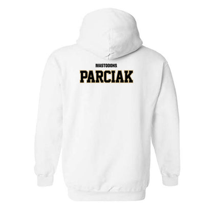 PFW - NCAA Men's Track & Field : Max Parciak - Classic Shersey Hooded Sweatshirt-1