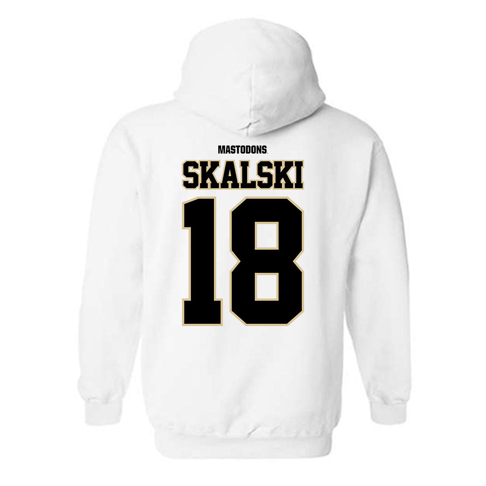 PFW - NCAA Men's Volleyball : Ethan Skalski - Classic Shersey Hooded Sweatshirt-1