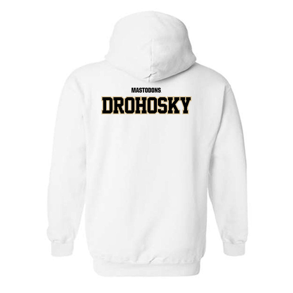PFW - NCAA Men's Track & Field : Michael Drohosky - Classic Shersey Hooded Sweatshirt-1