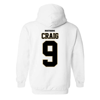 PFW - NCAA Men's Basketball : Deandre Craig - Classic Shersey Hooded Sweatshirt-1