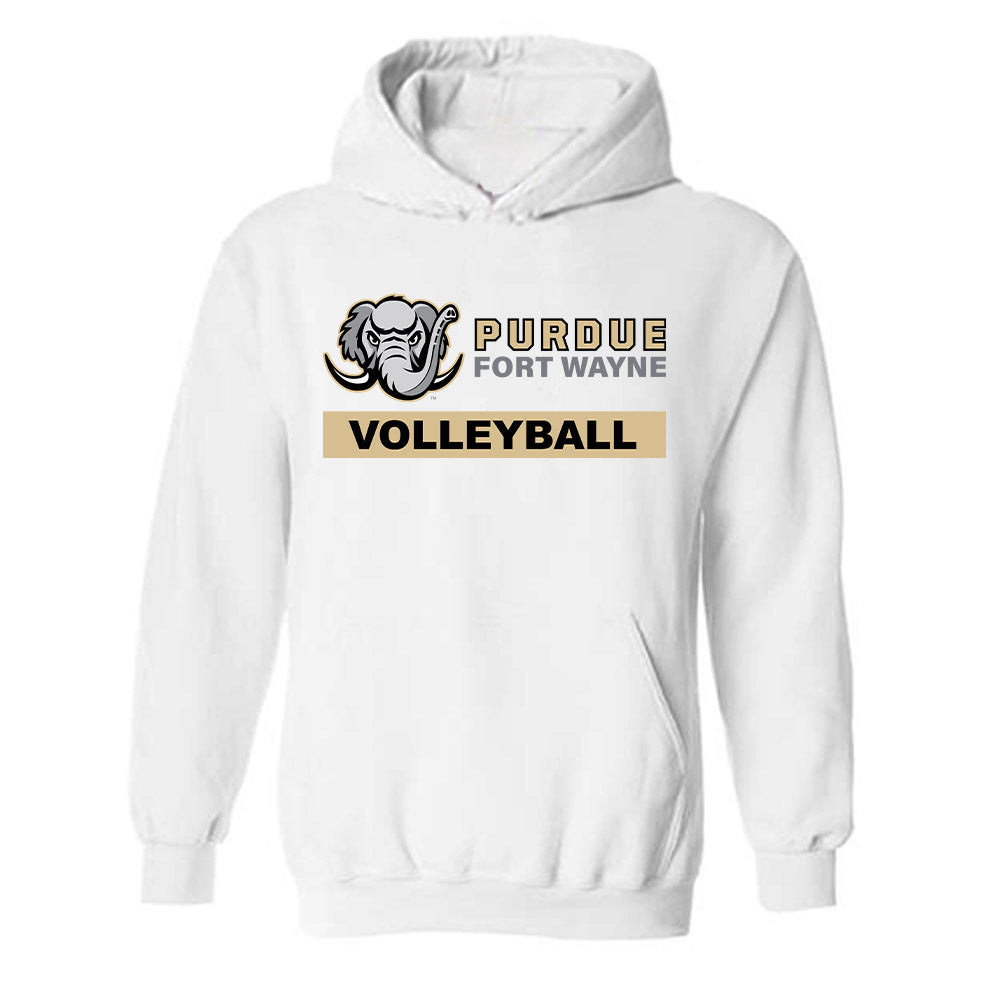 PFW - NCAA Women's Volleyball : Mya Plemons - Classic Shersey Hooded Sweatshirt-0