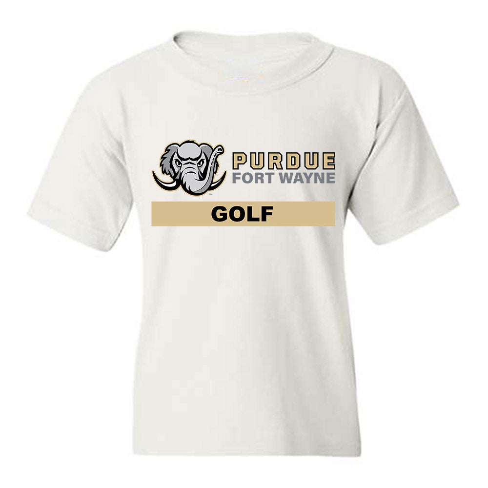PFW - NCAA Men's Golf : AJ Agnew - Classic Shersey Youth T-Shirt-0