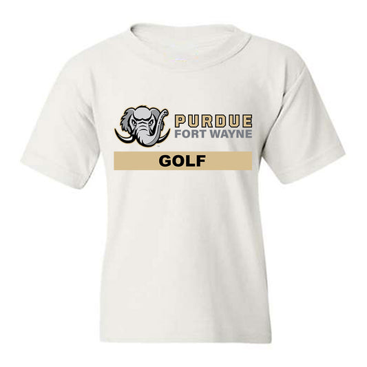 PFW - NCAA Men's Golf : AJ Agnew - Classic Shersey Youth T-Shirt-0