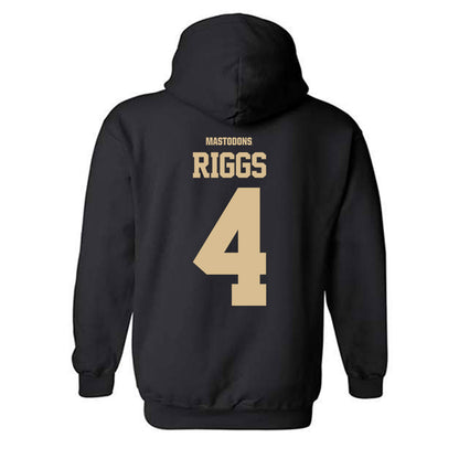 PFW - NCAA Women's Basketball : Ella Riggs - Classic Shersey Hooded Sweatshirt-1
