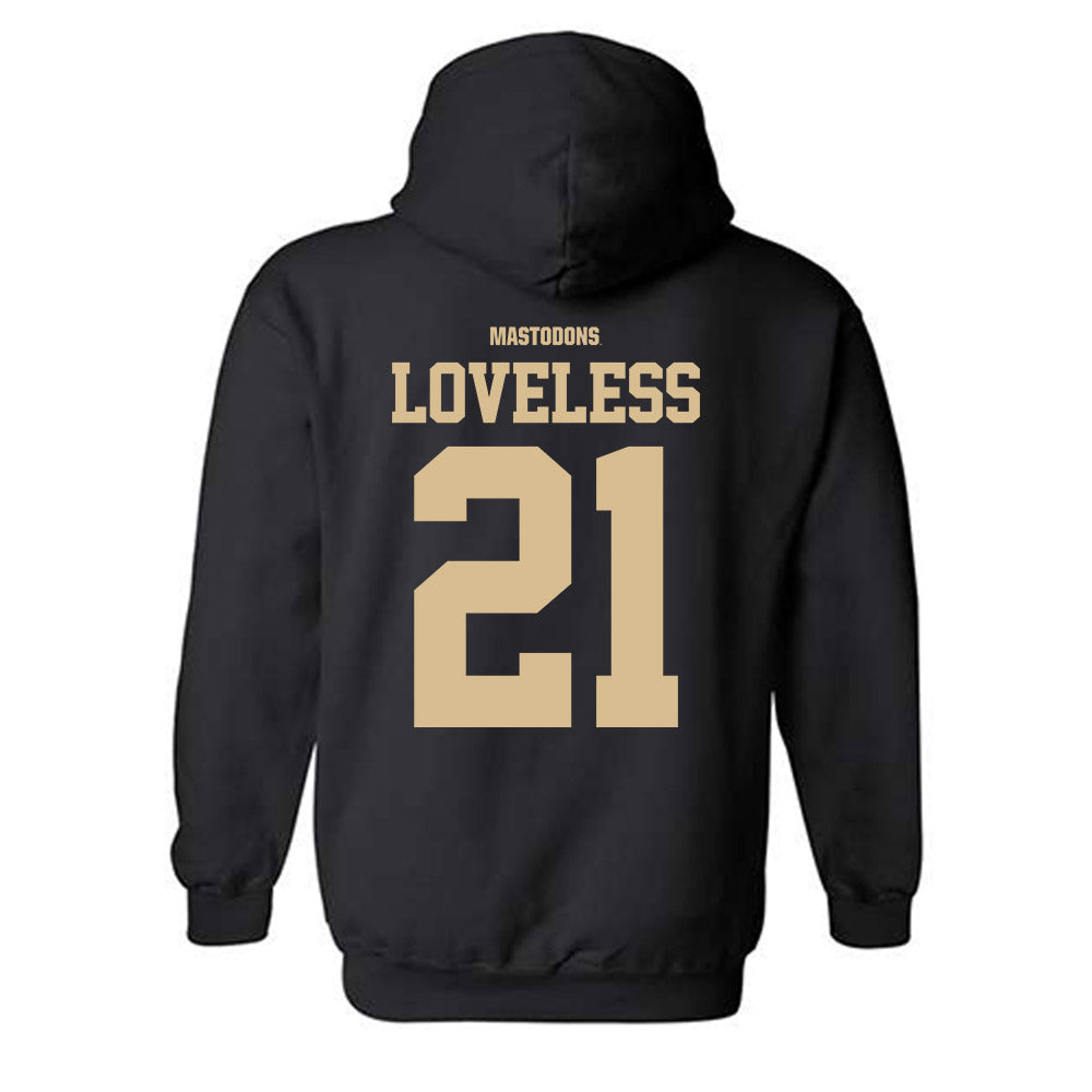 PFW - NCAA Women's Soccer : Bethany Loveless - Classic Shersey Hooded Sweatshirt-1