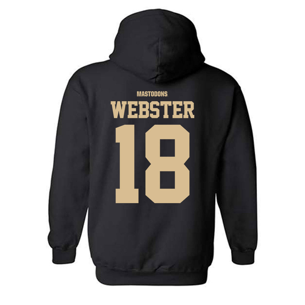 PFW - NCAA Women's Soccer : Scarlett Webster - Classic Shersey Hooded Sweatshirt-1