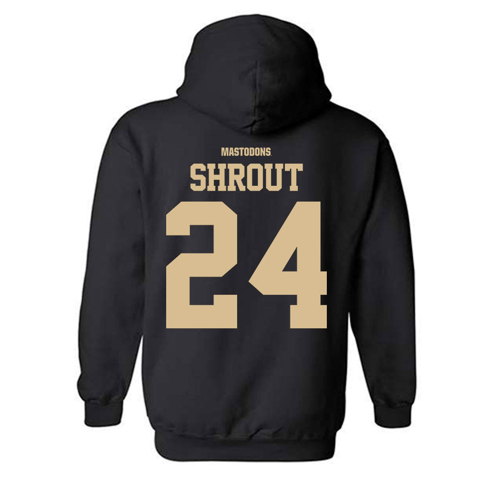 PFW - NCAA Men's Basketball : Mason Shrout - Classic Shersey Hooded Sweatshirt-1