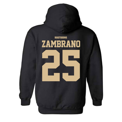 PFW - NCAA Men's Soccer : Julian Zambrano - Classic Shersey Hooded Sweatshirt-1