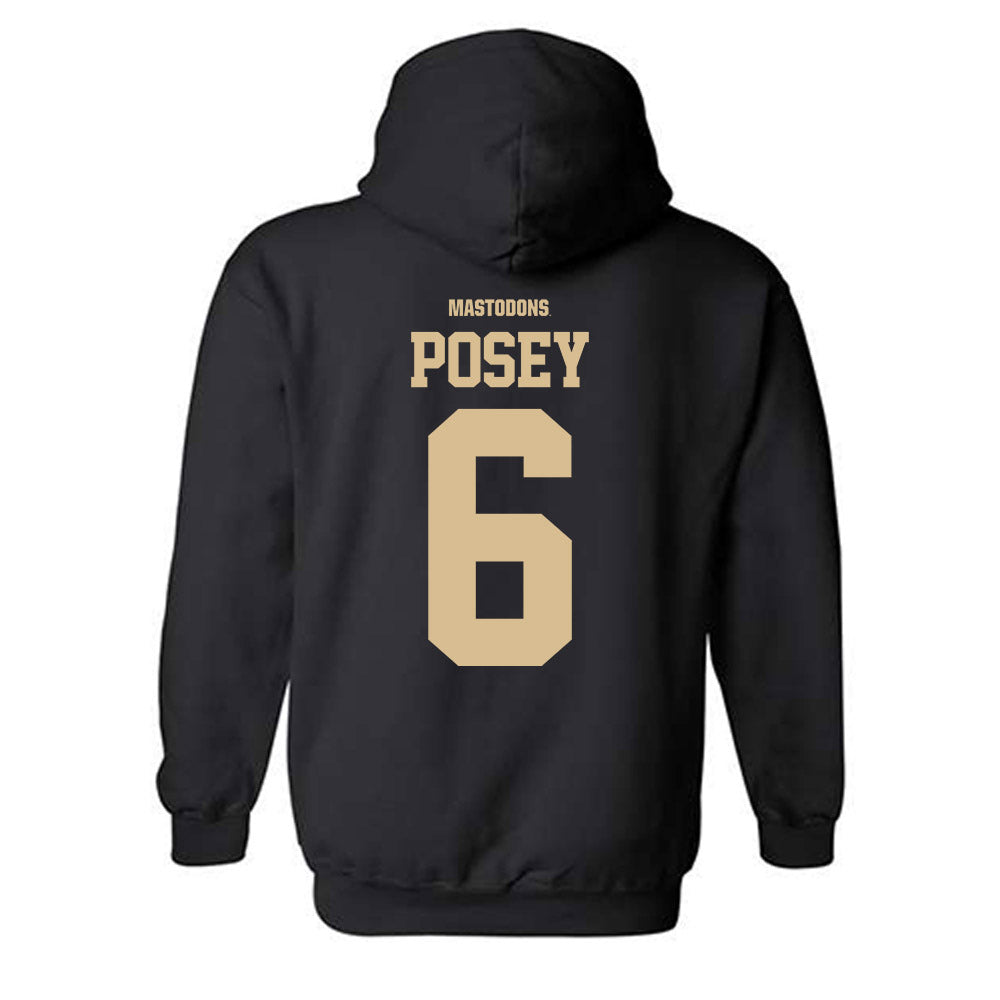 PFW - NCAA Women's Soccer : Kyra Posey - Classic Shersey Hooded Sweatshirt-1