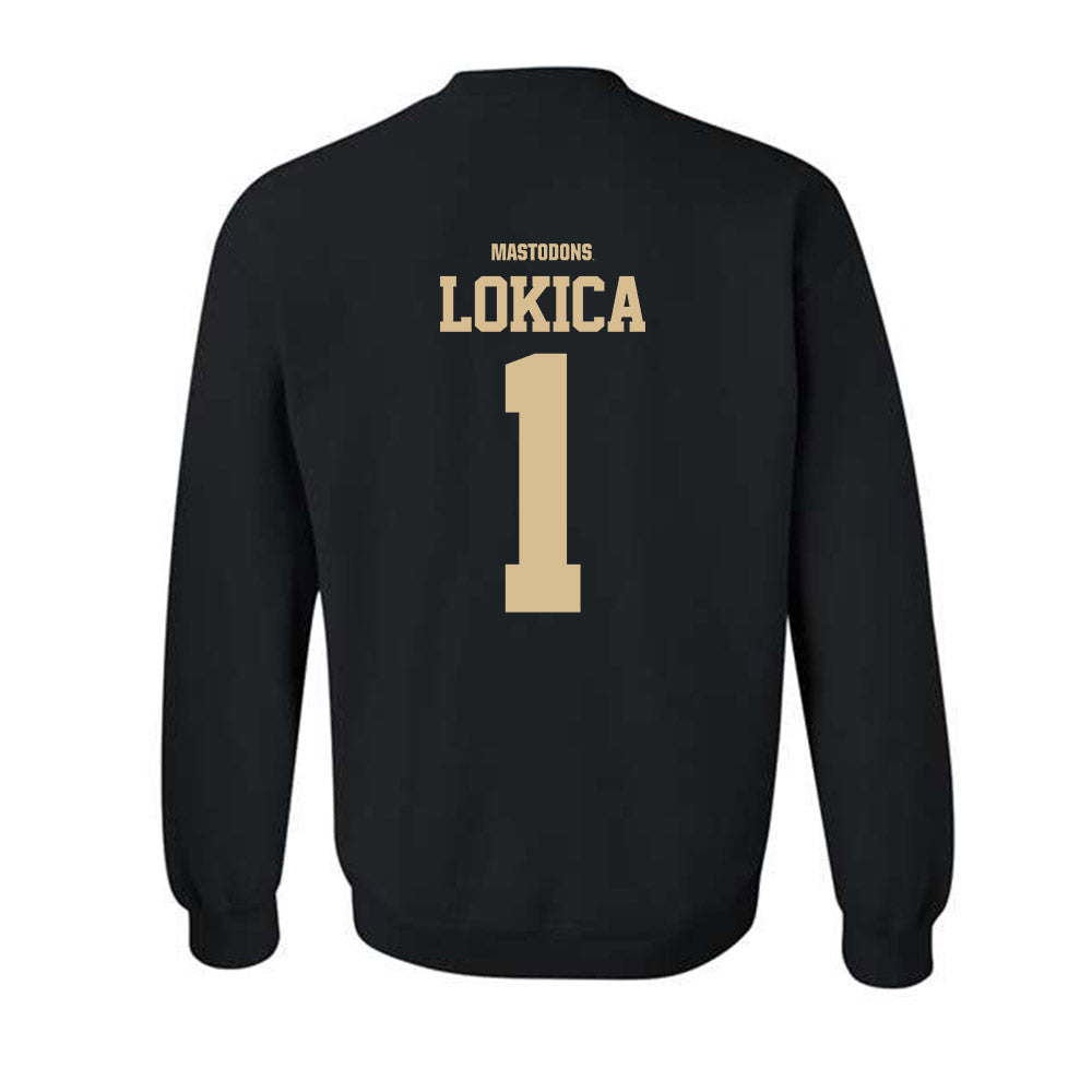 PFW - NCAA Women's Basketball : Nika Lokica - Classic Shersey Crewneck Sweatshirt-1