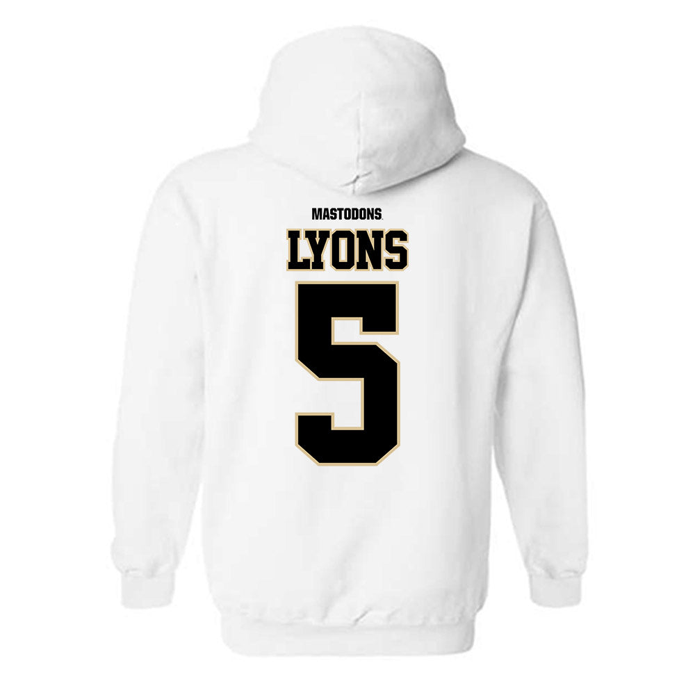PFW - NCAA Men's Volleyball : Casey Lyons - Classic Shersey Hooded Sweatshirt-1