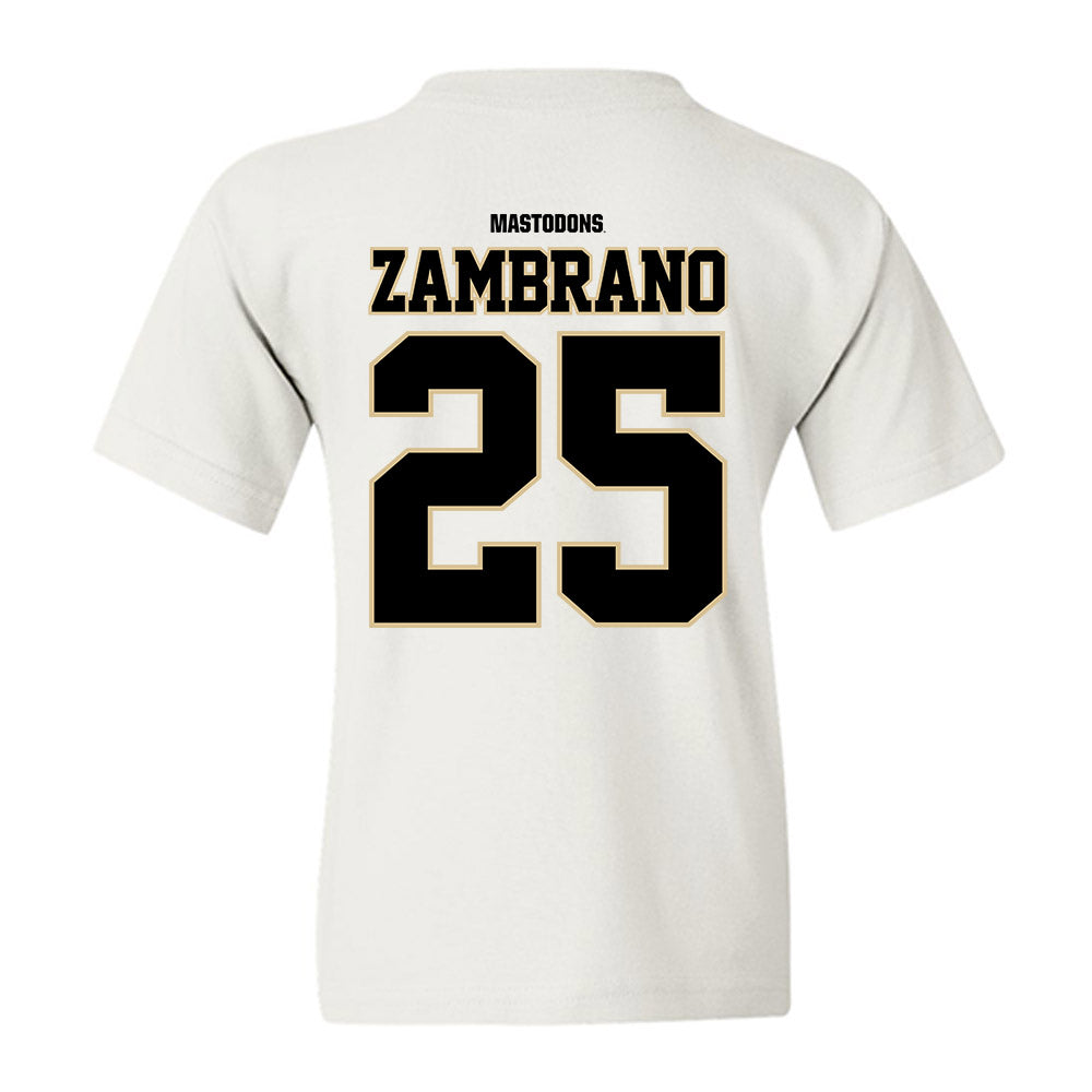 PFW - NCAA Men's Soccer : Julian Zambrano - Classic Shersey Youth T-Shirt-1