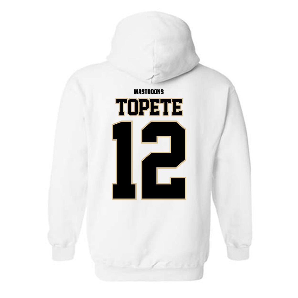 PFW - NCAA Men's Soccer : Iann Topete - Classic Shersey Hooded Sweatshirt-1