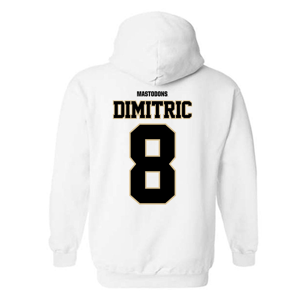 PFW - NCAA Women's Volleyball : Miona Dimitric - Classic Shersey Hooded Sweatshirt-1