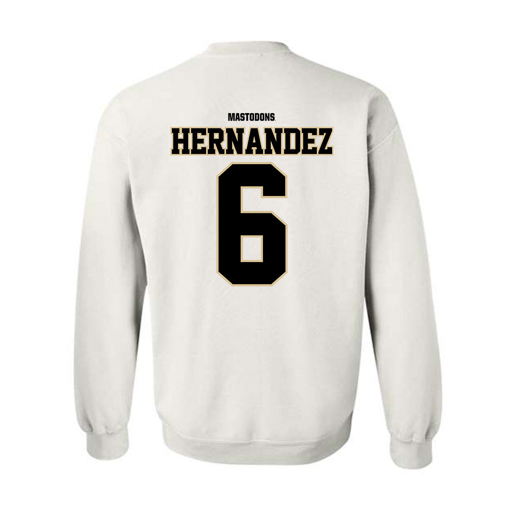 PFW - NCAA Men's Soccer : Jonathan Hernandez - Classic Shersey Crewneck Sweatshirt-1
