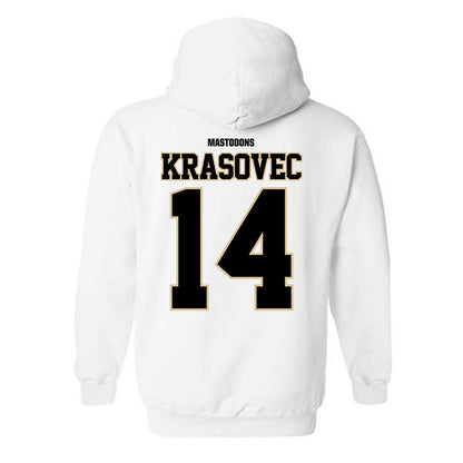 PFW - NCAA Women's Basketball : Lili Krasovec - Classic Shersey Hooded Sweatshirt-1