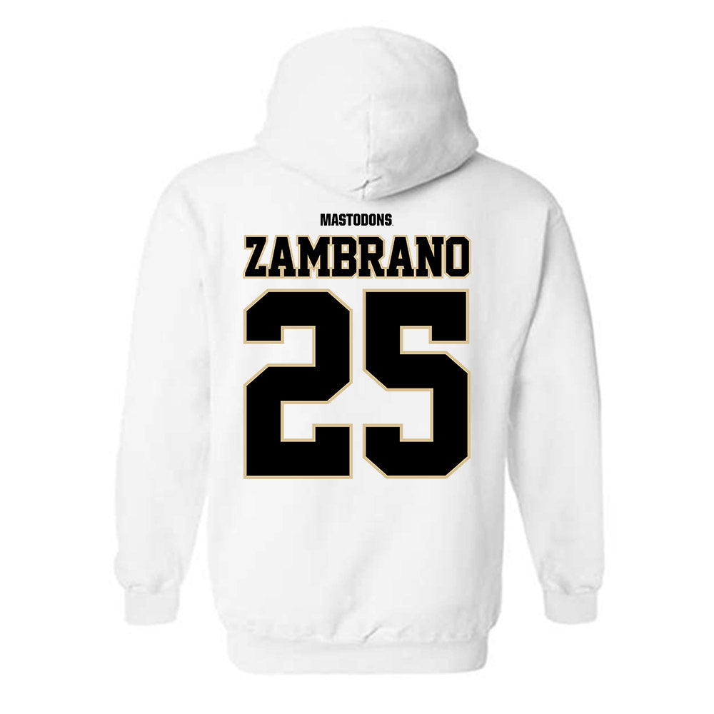 PFW - NCAA Men's Soccer : Julian Zambrano - Classic Shersey Hooded Sweatshirt-1