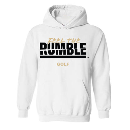 PFW - NCAA Men's Golf : AJ Agnew - Classic Shersey Hooded Sweatshirt-0