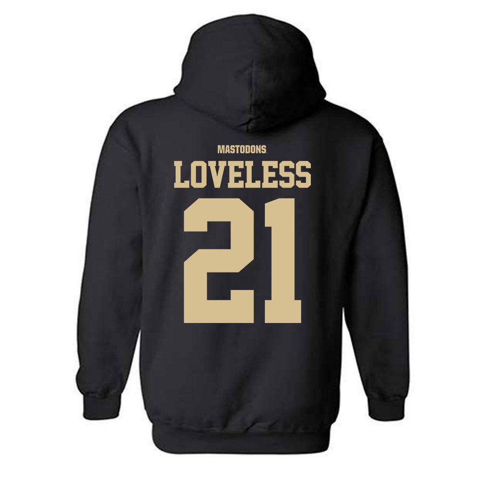 PFW - NCAA Women's Soccer : Bethany Loveless - Classic Shersey Hooded Sweatshirt-1