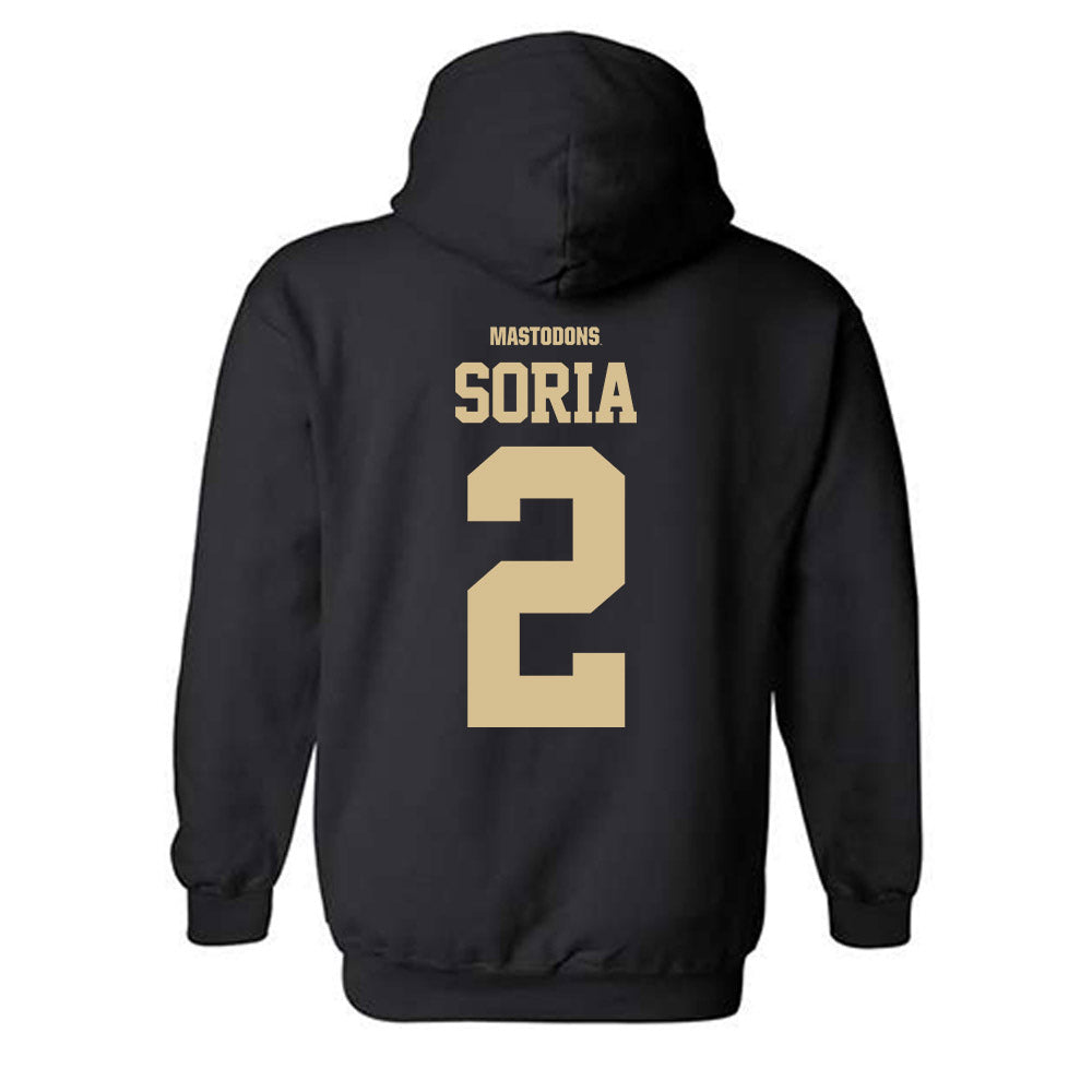PFW - NCAA Men's Soccer : Marcos Soria - Classic Shersey Hooded Sweatshirt-1