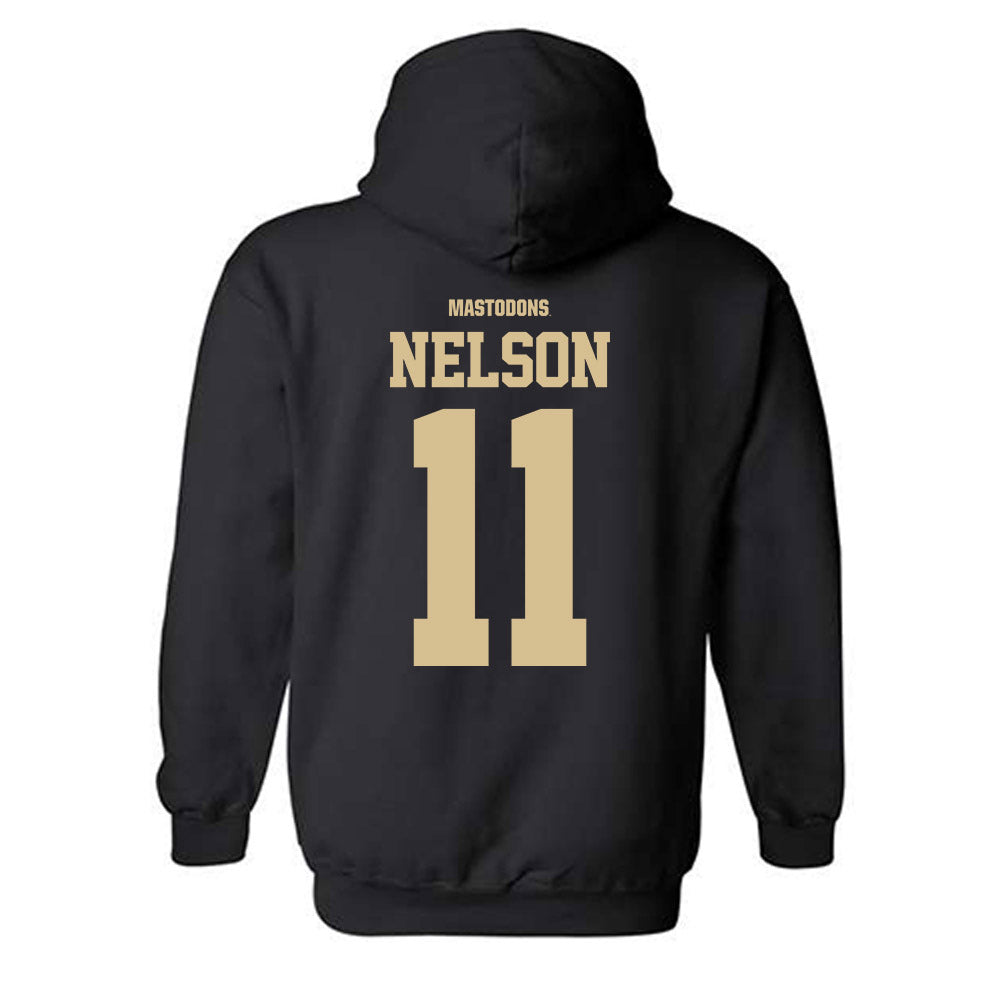 PFW - NCAA Men's Basketball : Maximus Nelson - Classic Shersey Hooded Sweatshirt-1
